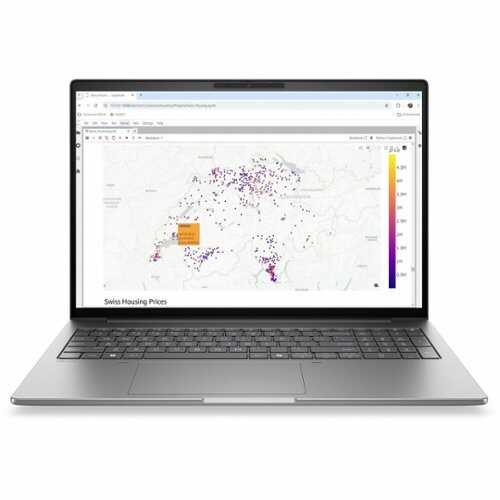 Rent to own HP - ZBook 8 G2i 16" IPS 1920 x 1200 (WUXGA) Laptop - Intel Core Ultra 7 with 16GB Memory - 512 GB SSD - Meteor Silver Aluminum, Gray