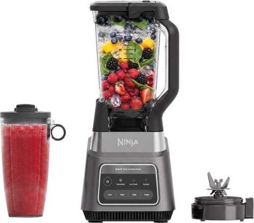 Rent to own Ninja - TotalCrush Professional Blender & Bullet Cup Duo with Auto-iQ - Dark Silver