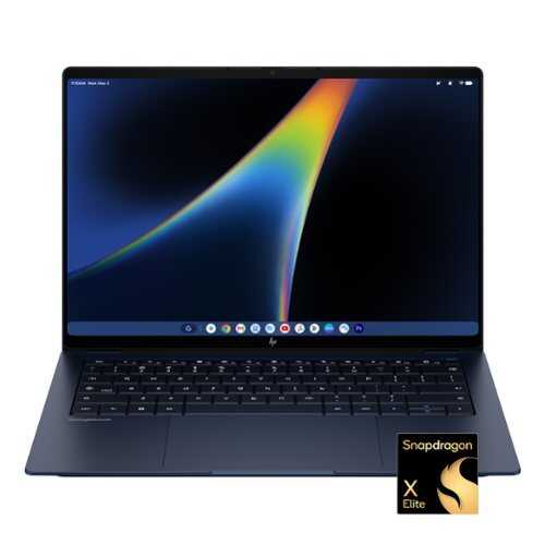 Rent to own HP - 14" 3K OLED Touchscreen Googlebook - Snapdragon X Elite - 16GB Memory - 512GB SSD - Atmospheric Blue