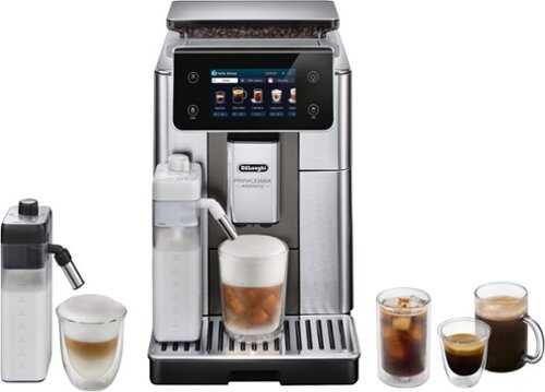 Rent to own De'Longhi - PrimaDonna Aromatic Fully Automatic Espresso Machine - Titanium