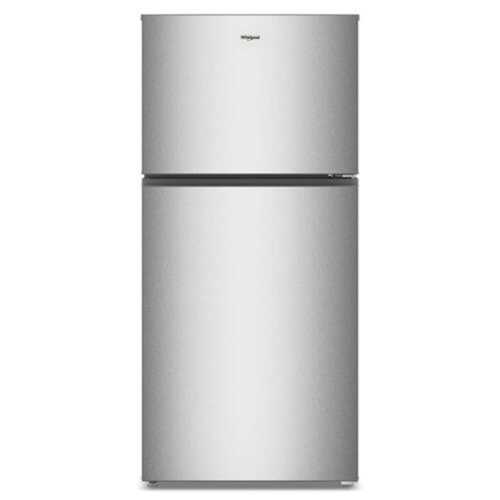Rent to own Whirlpool 30-inch Wide Top Freezer Refrigerator with Total Coverage Cooling- 19 Cu. Ft - Fingerprint-Resistant Stainless Finish