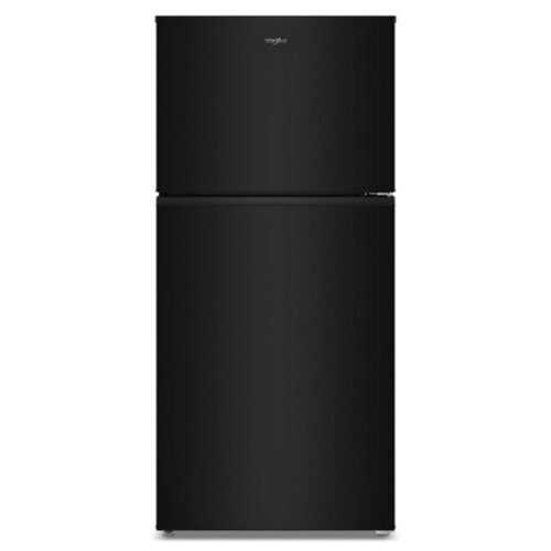 Rent to own Whirlpool 30-inch Wide Top Freezer Refrigerator with Total Coverage Cooling- 19 Cu. Ft - Black