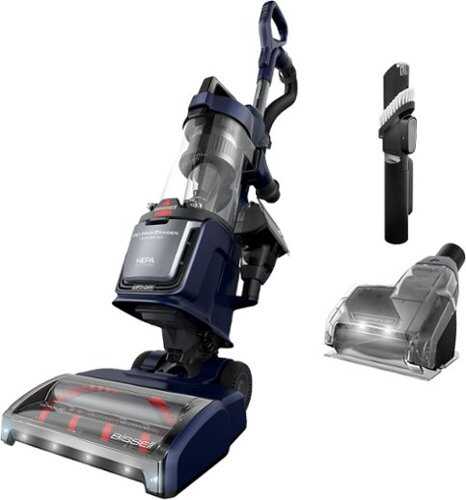 Rent to own BISSELL - BISSELL® Pet Hair Eraser® DualBrush Upright Vacuum - Midnight