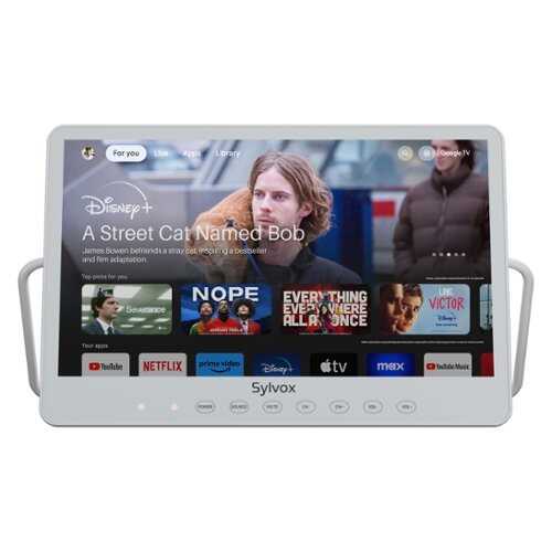 Rent to own Sylvox - 15.6" Portable 12V Smart TV for RV, Battery Powered Outdoor TV with IP66 Waterproof