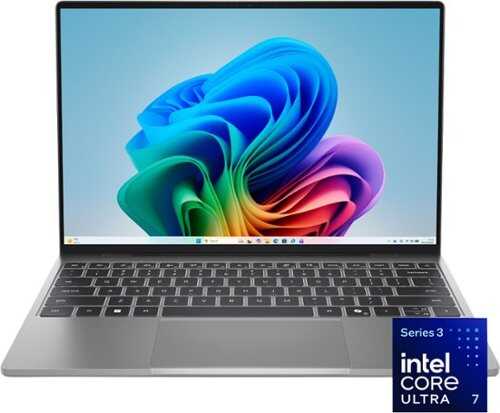 Rent to own Dell - XPS - 13.4" 2.5K Touchscreen Laptop - Intel Core Ultra 7 Series 3 2026 - 16GB Memory - 512GB Storage - Storm
