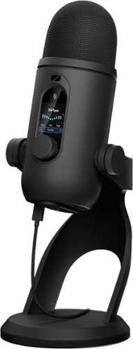 Rent to own Logitech - Blue Yeti 2 USB Mic for Gaming with Voice Proximity Sensor and AI-Powered De-Noiser for PC, Mac - Black