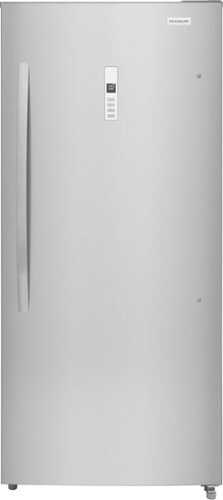 Rent to own Frigidaire - 21 Cu. Ft. Garage Ready Upright Freezer - Fingerprint-Resistant Stainless Steel Look