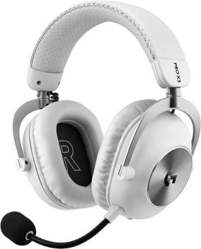Rent to own Logitech - G PRO X3 LIGHTSPEED Wireless Gaming Headset with Bluetooth/USB/3.5 mm Aux for PC, PS5, PS5 - White