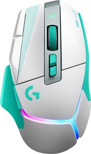 Rent to own Logitech - G502 X PLUS Wireless Gaming Mouse for Desktop with HERO 44K Sensor and 13 Controls, USB-C mouse for PC, Mac - Wireless - Mint