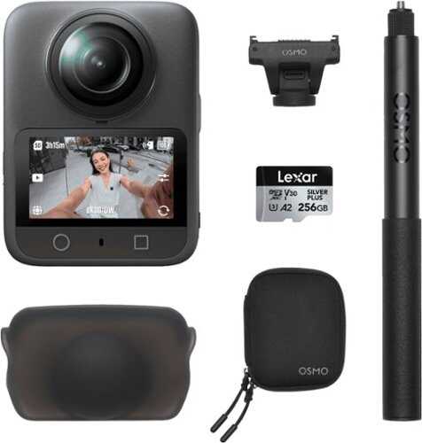 Rent to own DJI - Osmo 360 Get Set Combo Action Camera - Black