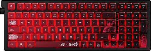 Rent to own ASUS - ROG Strix Morph 96% Wireless Mechanical RGB Gaming Keyboard with Hot-Swappable ROG NX Snow Switches - Phantom Blade Zero Edition