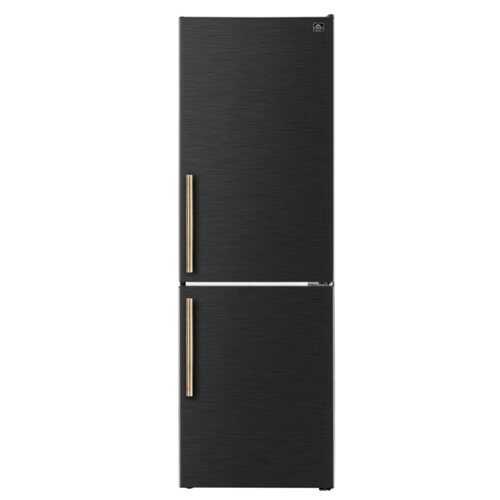 Rent to own Forno Appliances - Custodia 10.3 Cu. Ft. 24" Counter-Depth Bottom Freezer Refrigerator with Right-Hinge Door and Total No Frost - Black