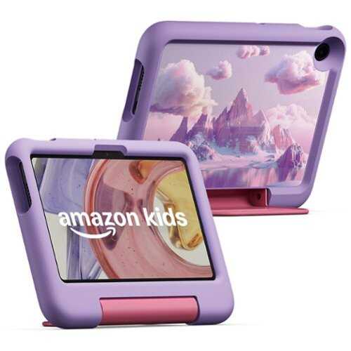 Rent to own Amazon - Kids Tablet 8 (all-new) ages 3+, 8.7" display, includes 1-year Kids+ content subscription, parental controls - Mystic Mountains