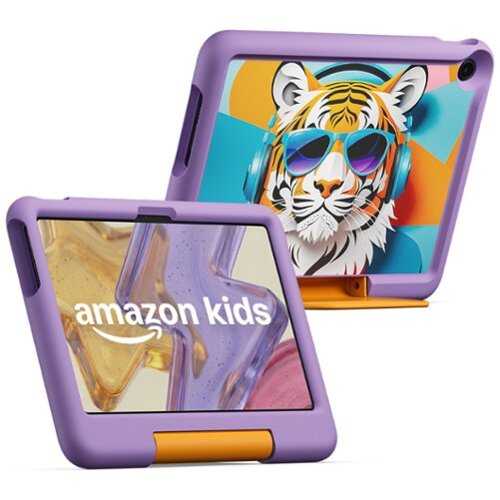 Rent to own Amazon - Kids Tablet 11 (all-new) ages 3+, 11" 2.5K display, 8GB, includes 1-year Kids+ subscription, parental controls - Tiger
