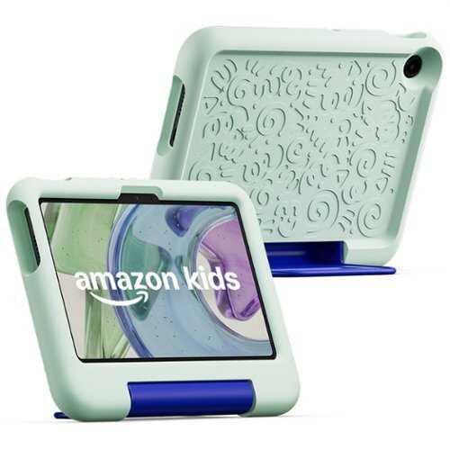 Rent to own Amazon - Kids Tablet 8 (all-new) ages 3+, 8.7" display, includes 1-year Kids+ content subscription, parental controls - Cool Green