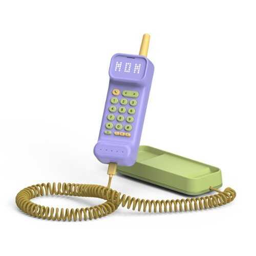 Rent to own Waffle - Home Screen-Free Wi-Fi Phone for Kids - Purple (Unlocked)