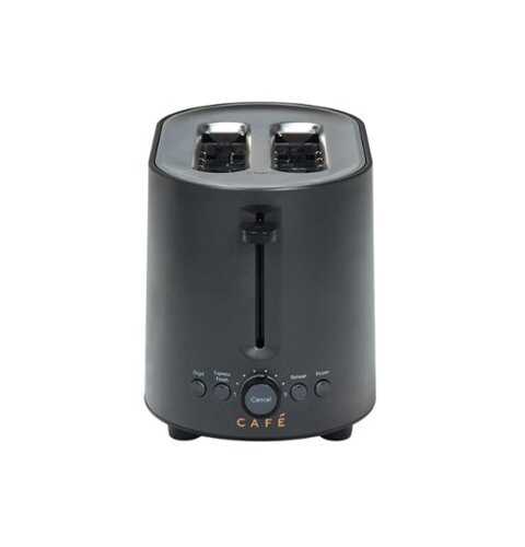 Rent to own Café - Express Finish 2-Slice Toaster with Extra Wide Slots and 4 Preset Toasting Functions - Matte Black