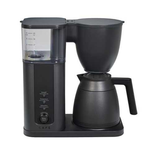 Rent to own Café - Specialty Smart 10-Cup and Single Serve Coffee Maker with Insulated Thermal Carafe - Matte Black