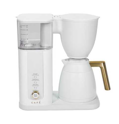 Rent to own Café - Specialty Smart 10-Cup and Single Serve Coffee Maker with Insulated Thermal Carafe - Matte White
