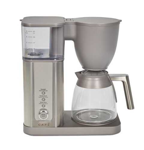 Rent to own Café - Specialty Smart 10-Cup and Single Serve Coffee Maker with Glass Carafe - Stainless Steel