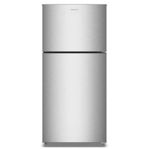 Rent to own Amana - 30-Inch Wide Top-Freezer Refrigerator With Dual Crisper Drawers—19 Cu. Ft - Fingerprint-Resistant Stainless Finish