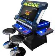 Rent to own Creative Arcades  Cocktail Table Arcade Machine | 1162 Classic Retro Games | 26" LCD Monitor | Trackball | Three-Sided
