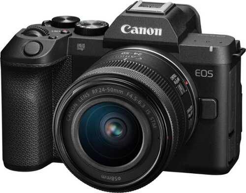 Rent to own Canon - EOS R8 Mark II 4K Video Mirrorless Camera with RF24-50mm F4.5-6.3 IS STM Lens - Black