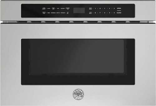 Rent to own Bertazzoni - 24 in. 1.2 Cu. Ft. Microwave Drawer - Stainless Steel