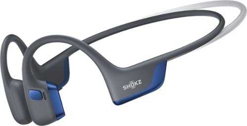 Rent to own Shokz - OpenRun Pro 2 Mini Wireless Bone Conduction Open-Ear Bluetooth Sports Headphones - Steel Blue