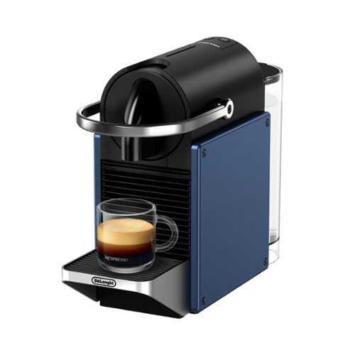 Rent to own De'Longhi - Nespresso Pixie Single Serve Espresso Machine, 19-Bar - Dark Blue