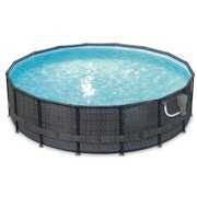 Rent to own Summer Waves Elite Above Ground Round Frame Swimming Pool Set with Pump