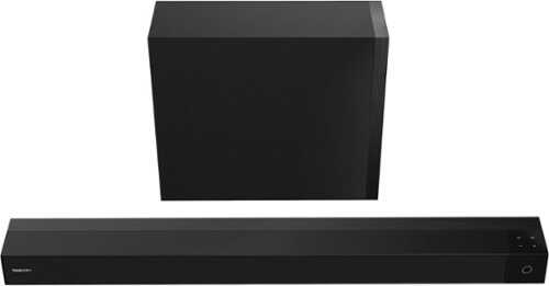 Rent to own Toshiba - C210WR 2.1 Channel Soundbar with Wireless Subwoofer, Dolby Audio - Black