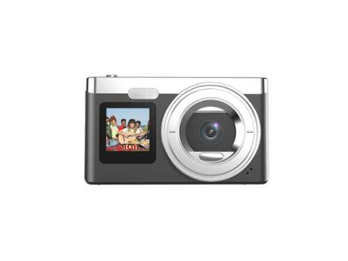 Rent to own Contixo - C5 Dual-Screen, Dual-Lens Point-and-Shoot, 16X Digital Zoom Digital Camera - Black