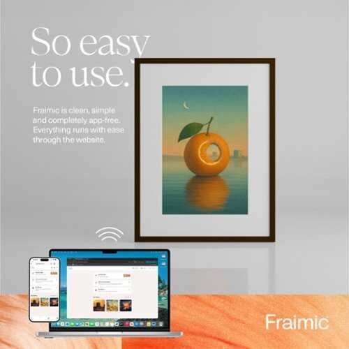 Rent to own Fraimic - Standard 13.3" Smart AI Digital Canvas Display and Frame