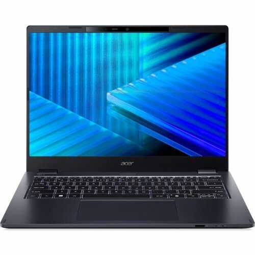 Rent to own Acer - TravelMate P4 14 TMP414-55 14" IPS LCD 1920 x 1200 (WUXGA) Laptop - Intel Core Ultra 5 with 16GB Memory - 512 GB SSD - Blue