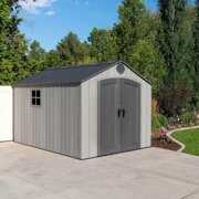 Rent to own Lifetime 8' x 12.5' Resin Outdoor Storage Shed UV Protected