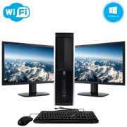 Rent to own Windows 11 Pro 64bit Fast HP 8200 Desktop Computer Tower PC Intel Quad-Core i5 3.2GHz Processor 16GB RAM 500GB Hard Drive with a 17" LCD Monitor Keyboard and Mouse! - Used - Like New