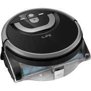 Rent to own iLife Shinebot W400 Floor Washing Mop Robot, Black and Silver