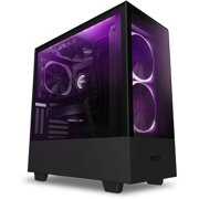 Rent to own NZXT H510 Elite - CA-H510E-B1 - Premium Mid-Tower ATX Case PC Gaming Case - Dual-Tempered Glass Panel - Front I/O USB Type-C Port - Vertical GPU Mount - Integrated RGB Lighting - Black