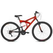 Rent to own Kent 29 In. Flexor Men's Dual Suspension Mountain Bike, Red