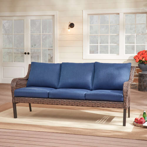 Mainstays Tuscany Ridge Outdoor Sofa, Multiple Colors