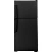 Rent to own GE GTS19KGNRBB 19.2 Cu. Ft. Top Freezer Refrigerator in Black