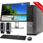 Rent to own Dell Desktop SFF Computer Intel Core i3 Processor, 8GB Ram, 500GB HDD, 19" LCD, Keyboard and Mouse, BTO Wi-Fi Adapter, Speakers, Windows 10 Renewed PC