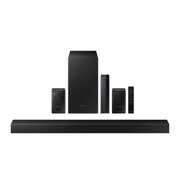 Rent to own SAMSUNG HW-A47M 4.1 Channel Soundbar with Wireless Subwoofer and Rear Speakers Dolby Audio