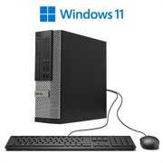 Rent to own Dell Optiplex Windows 11 Pro Desktop PC Computer With a Intel i7 Processor 3.0GHz Processor 16GB of Ram 1TB Hard Drive DVD and Wifi with 19" LCD Monitor - Used Like New