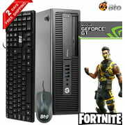 Rent to own Restored Gaming HP ProDesk 600 G1 sff computer Desktop PC Intel Core i7 Processor, 8GB Ram, 2TB Hard Drive, NVIDIA GeForce GT 1030 DDR5, includes WiFi, Windows 10 (Refurbished)