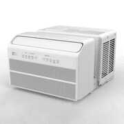 Rent to own Perfect Aire 8,000 BTU Energy Star U-Shaped Inverter Window Air Conditioner with Wireless Smart Controls, 115V