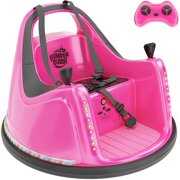 Rent to own Bumper Buddy Ride on Electric Bumper Car for Kids & Toddlers, 12V 2-Speed, Ages 1.5-5 Year Old Boys & Girls : Remote Control, Baby Bumping Toy Gifts Cars Toys for 18 Months Toddler-5 Year Old Kid