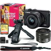 Rent to own Canon EOS M200 Mirrorless Digital Camera Content Creator Kit - Black (3699C043)