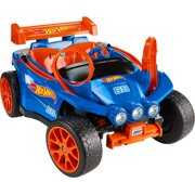 Rent to own Power Wheels Hot Wheels Racer 12V Ride On and Playset with 5 Hot Wheels Die-Cast Vehicles